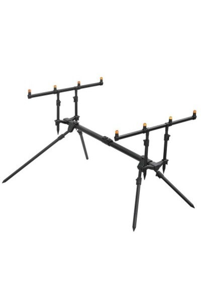 Baracuda RP10 ράβδος, 4 θέσεων, μαύρο