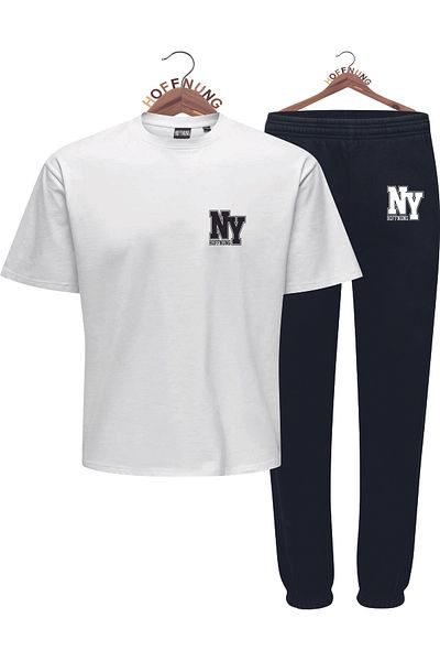 HOFFNUNG Full Pants Ny New York Hoffnung Original Brand Oversize