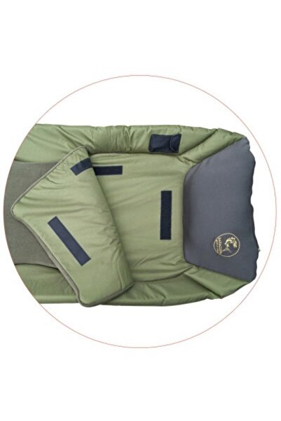 Baracuda Folding bed, Baracuda HYB011, for carp fishing, green, all season