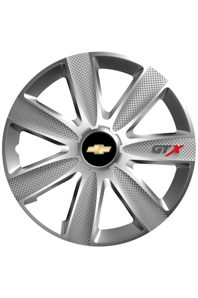 OEM Set de 4 capace de jantă GTX gri R17, pentru Chevrolet
