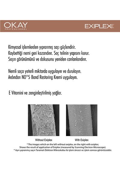 EXIPLEX Nº4 Bond Restoring Shampoo 300ml (Bond Restoring Hair Care Shampoo)