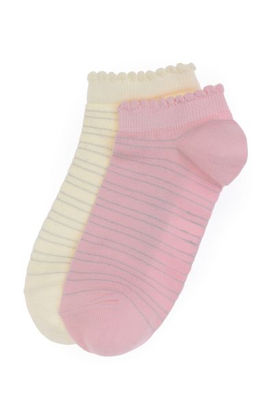 U.S. Polo Assn. Women's 2-Piece Booties Socks 50311373-Vr078