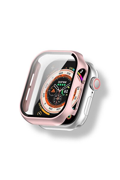 Bruntoo BR Watch Series 7/8/9 41 mm Kasa ve Ekran Koruyucu Mika Kılıf .