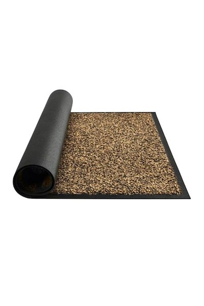 OPTIM DEKO Anti-slip entrance mat, OPTIMDEKO, polypropylene, 90x150 cm, Brown Mix
