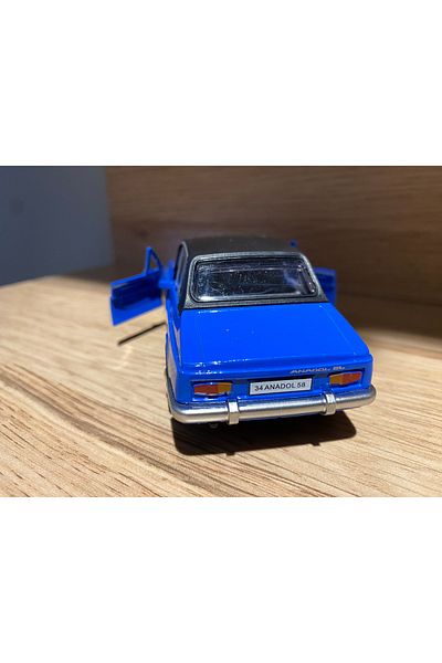 liss çarşı Classic Anadol 1973 Legend Collection Metal Car 12cm with Sound and Light