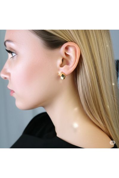 FIRSATIMO Shera Vip Earrings 14 K-10095 (15mm)