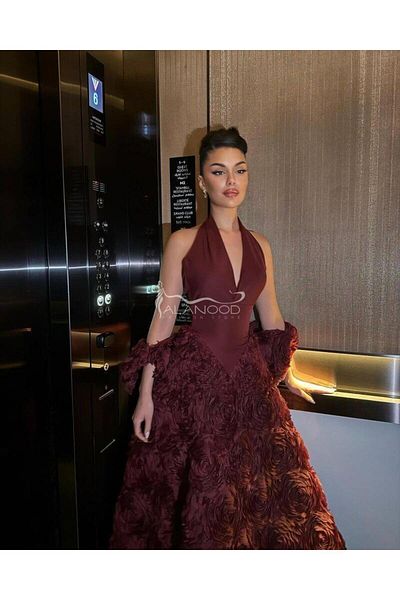 ALANOOD FASHION Salma evening and occasion dress