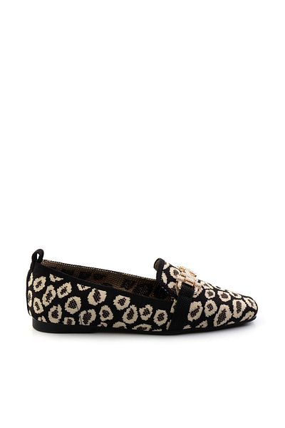 Bambi Black Leopard Women's Ballerina Ballet K 01327058082