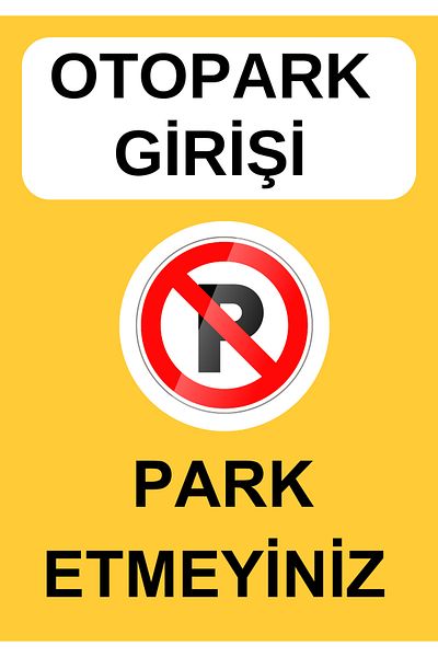 Girl Power 35 X 50 Car Parking Entrance Do Not Park Foil Printing Sticker Warning Sign