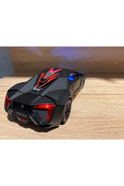 liss çarşı Lykan Hypersport 1.24 Metal Collection Car from Doom Fast and Furious Fast Furious Movie