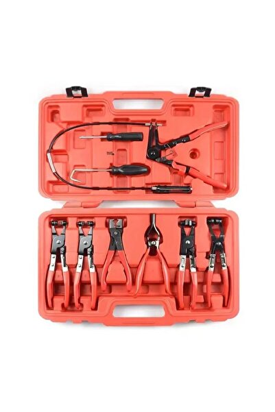 Metal Needs Trusa profesionala clesti pentru furtune si coliere auto, 9 piese