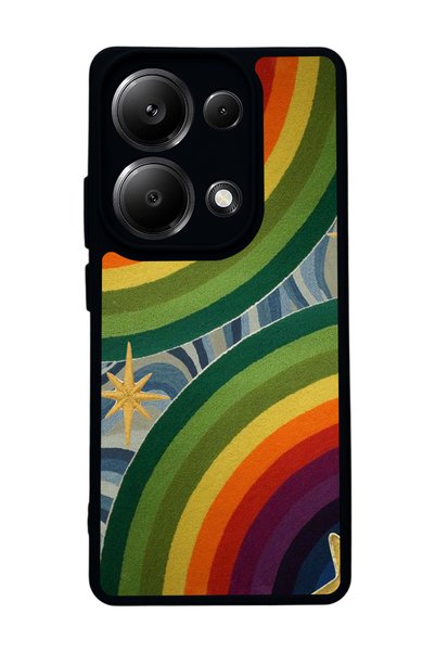 BGAKSESUAR Xiaomi Redmi Note 13 Pro 4g Compatible Matte Black Case – Soft Sil...