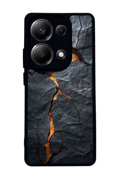 BGAKSESUAR Xiaomi Redmi Note 13 Pro 4g Compatible Matte Black Case – Soft Sil...