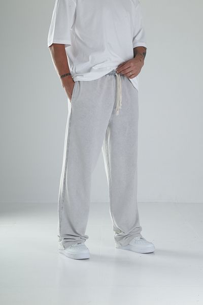 COCOPELLI Βαμμένη γκρι φόρμα oversize