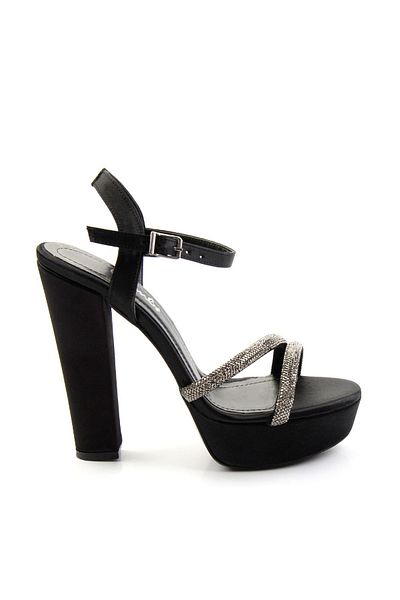 Bambi Matte Black Women's Evening Dress Shoes K05137012438