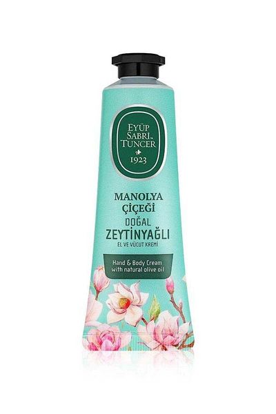 Eyüp Sabri Tuncer Hand and Body Cream with Natural Olive Oil - Magnolia 50 ml