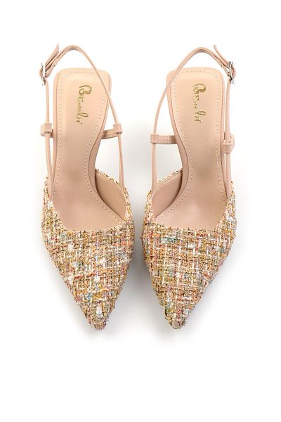 Bambi Pantofi clasici cu toc de damă multicolori K01231434304
