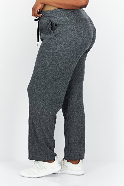 Calvin Klein Women Plus Size Heather Outdoor Sweatpants, Grey