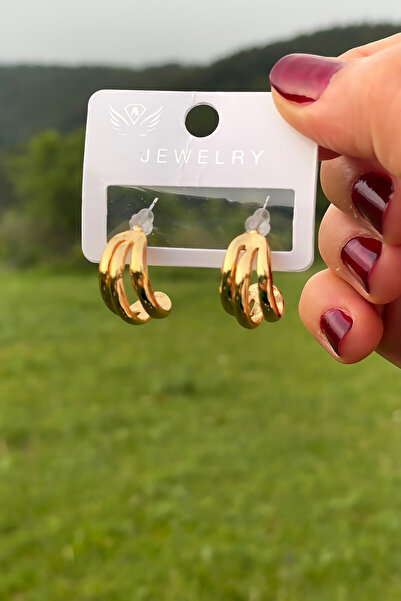 TAKIPORT حلق نسائي ثلاثي الخاتم