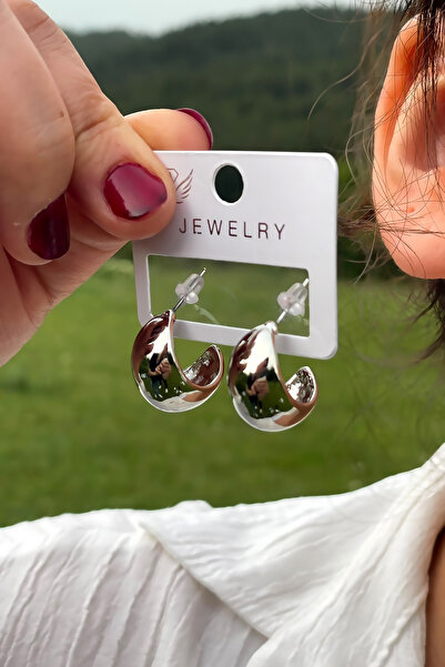 TAKIPORT Drop Design Hoop Earrings