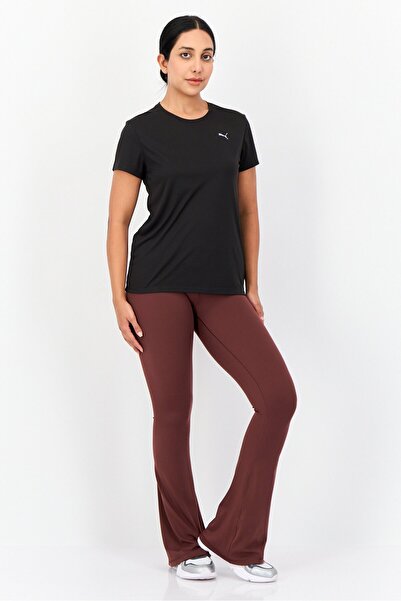 Puma Women Sportswear Fit Short Sleeve Running Top, Black