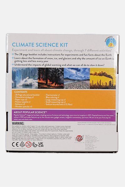 Popular Science Climate Science Kit by Wow Stuff, White Combo