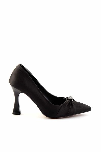 Bambi Pantofi clasici cu toc pentru femei negru mat K 01039100538