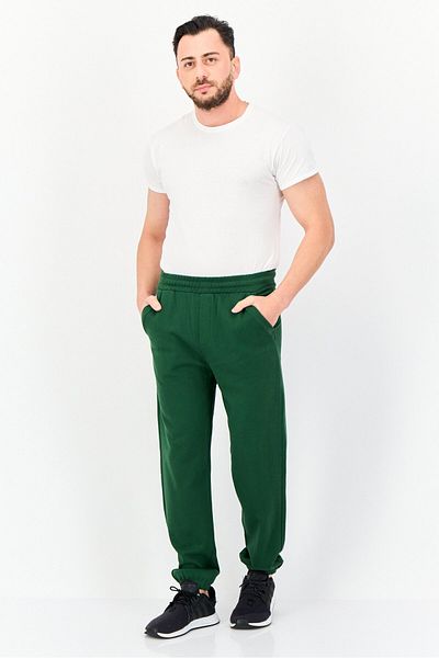 CELIO Men Regular Fit Solid Jogger Pants, Green