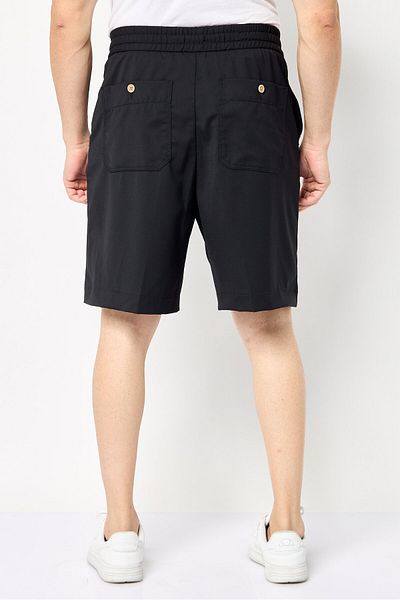 Gant Men Drawstring Solid Basic Short, Black