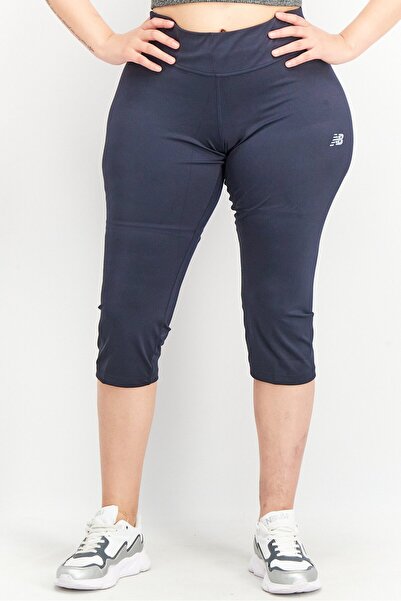 New Balance Women Fitted Training Leggings, Navy