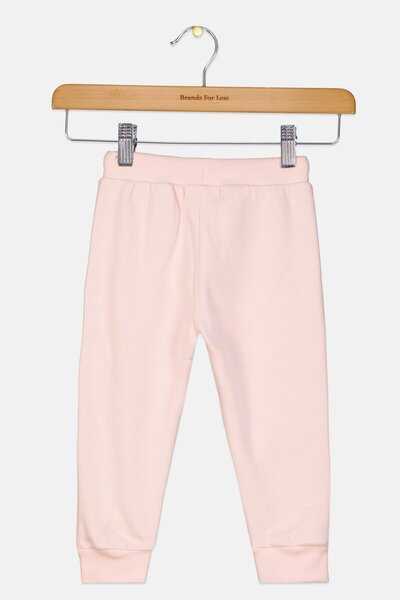 Fox Toddlers Boy Solid Drawstring Sweatpants, Pink
