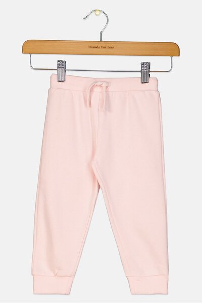 Fox Toddlers Boy Solid Drawstring Sweatpants, Pink