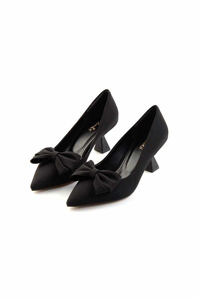 Bambi Black Women's Classic Heeled Shoes K01231404204