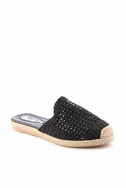 Bambi Papuci de damă tricotați negri K 04117012016