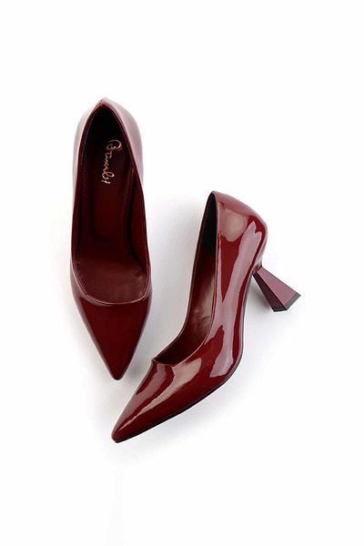 Bambi Pantofi clasici cu toc de damă bordeaux K01231400008