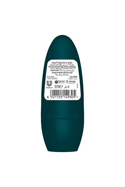 Rexona Motion Sense Antibacterial + Invisible Roll On For Men 50 ml