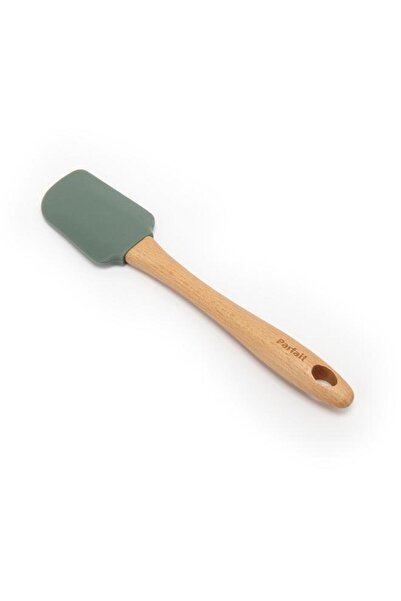 Generic PARFAIT Durable High Quality Silicone Spatula Green and Brown SA0707CC