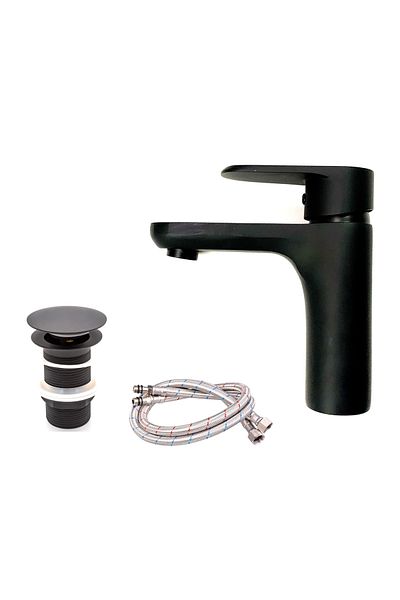 AKSU Black Italian Axo washbasin mixer