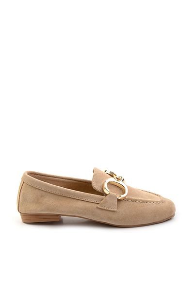 Bambi Дамски кожени мокасини Vizon K01763771002