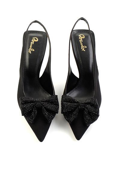 Bambi Black Women's Classic Heeled Shoes K01231363404