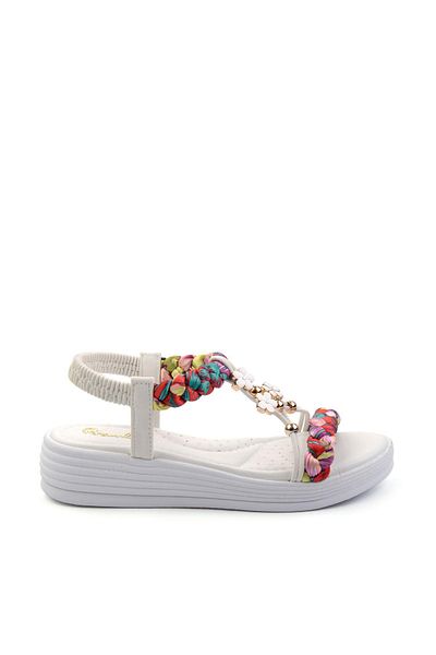 Bambi White Women's Sandals K05823120101