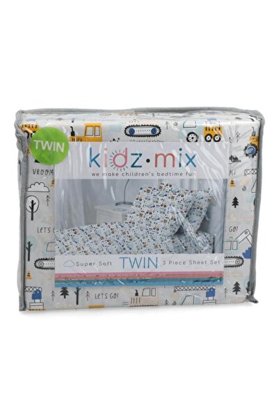 Generic erorex 3-Piece Super Soft Collection Kids Bedsheet Set Assorted Color Twin KTWIN