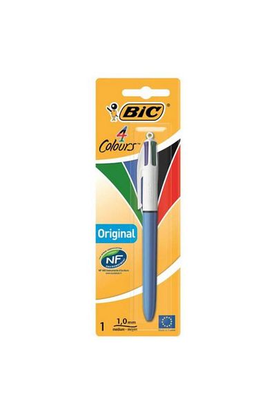 Generic Bic Original 4-Color Retractable Medium Point Ball Pen Multicolor 1mm 134054