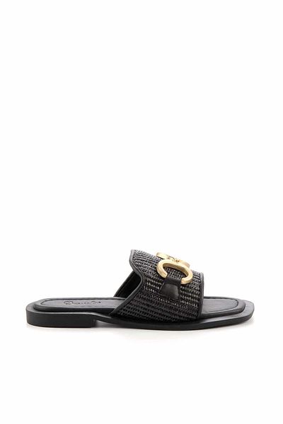 Bambi Black Women's Slippers K04826051428