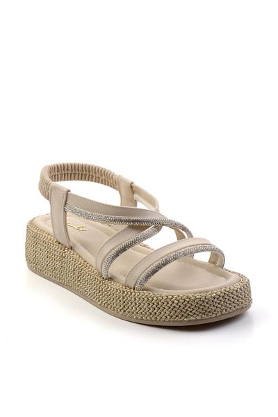 Bambi Beige Women's Sandals K05156022328