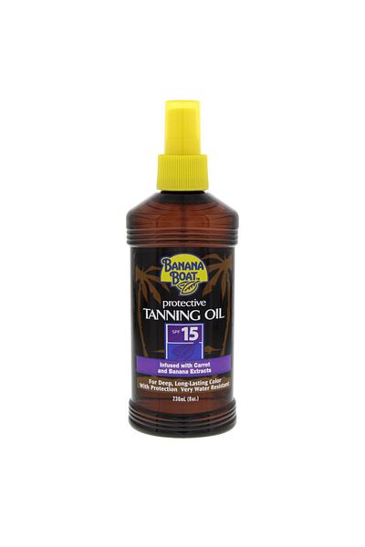 Banana Boat Protective Tanning Oil Spf 15 – 236 ml | Sun Protection & Tanning Oil