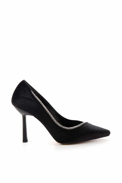 Bambi Black Women's Evening Dress Shoes K01674394189