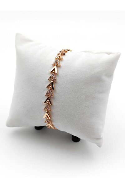 V-PATTERN GEMSTONE BRACELET