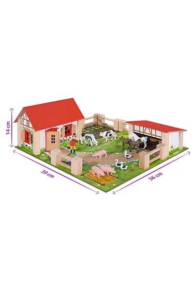 Eichhorn FARM 38X35 CM WITH 21 ACCESSORIES