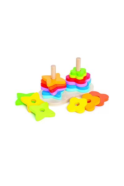 Hape DOUBLE RAINBOW TOWER